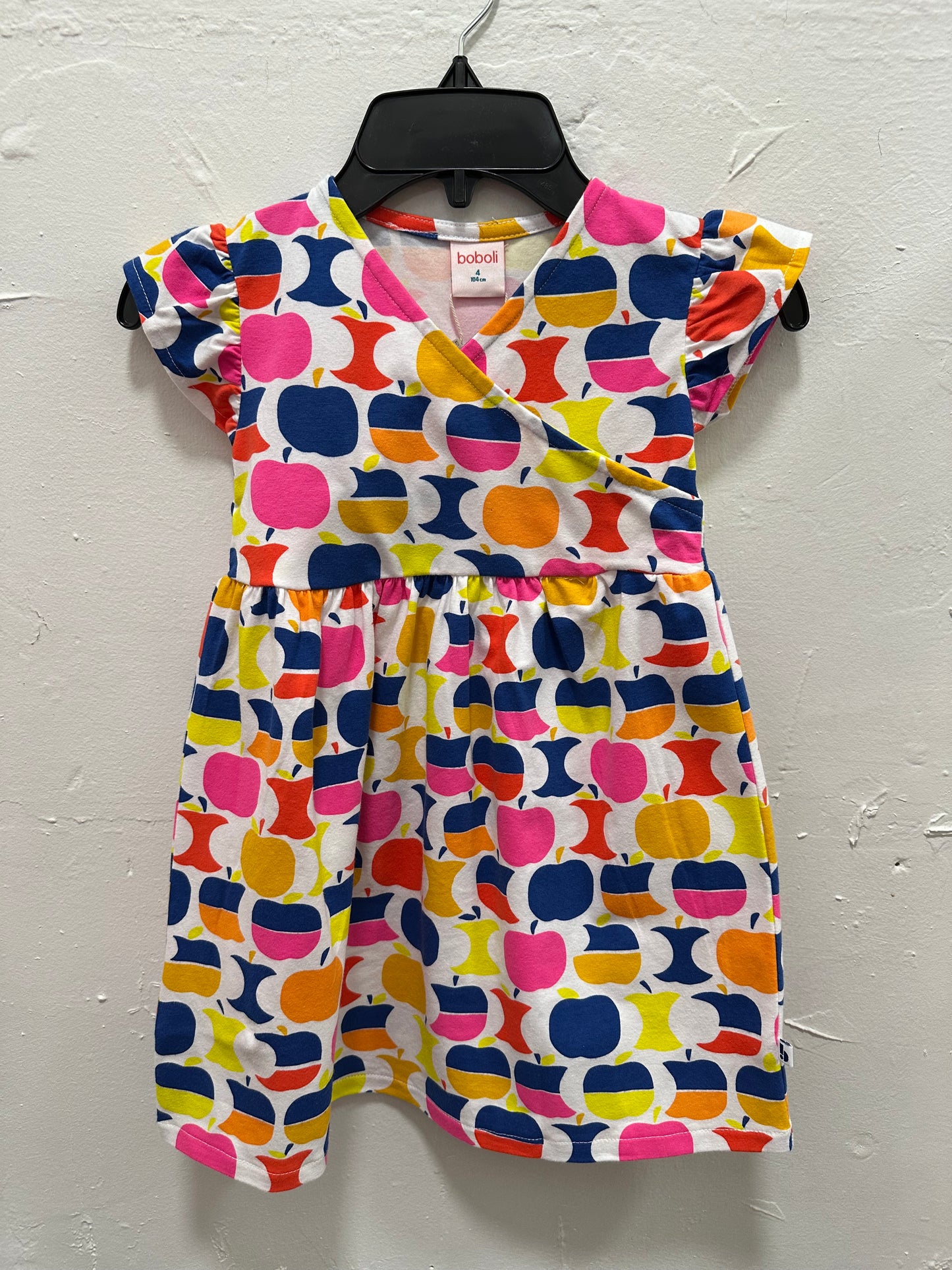 Multi Color Apple Knit Dress