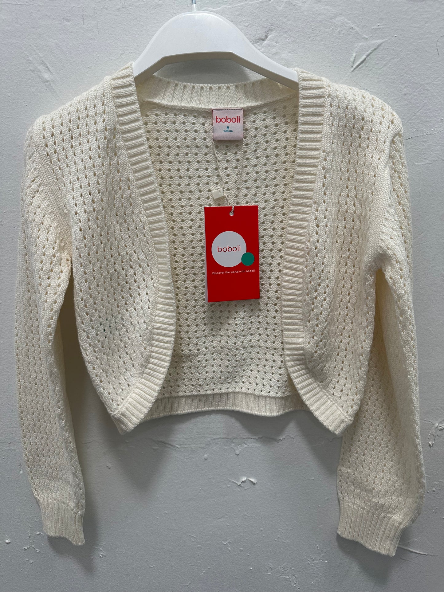 White Knit Cardigan