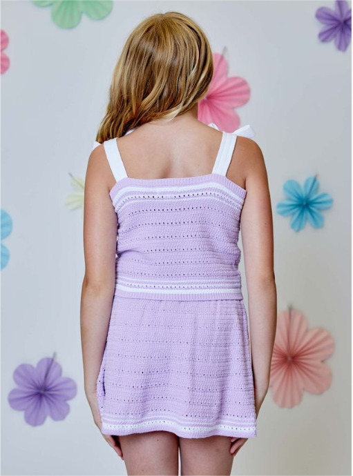 Lilac Knit Tank