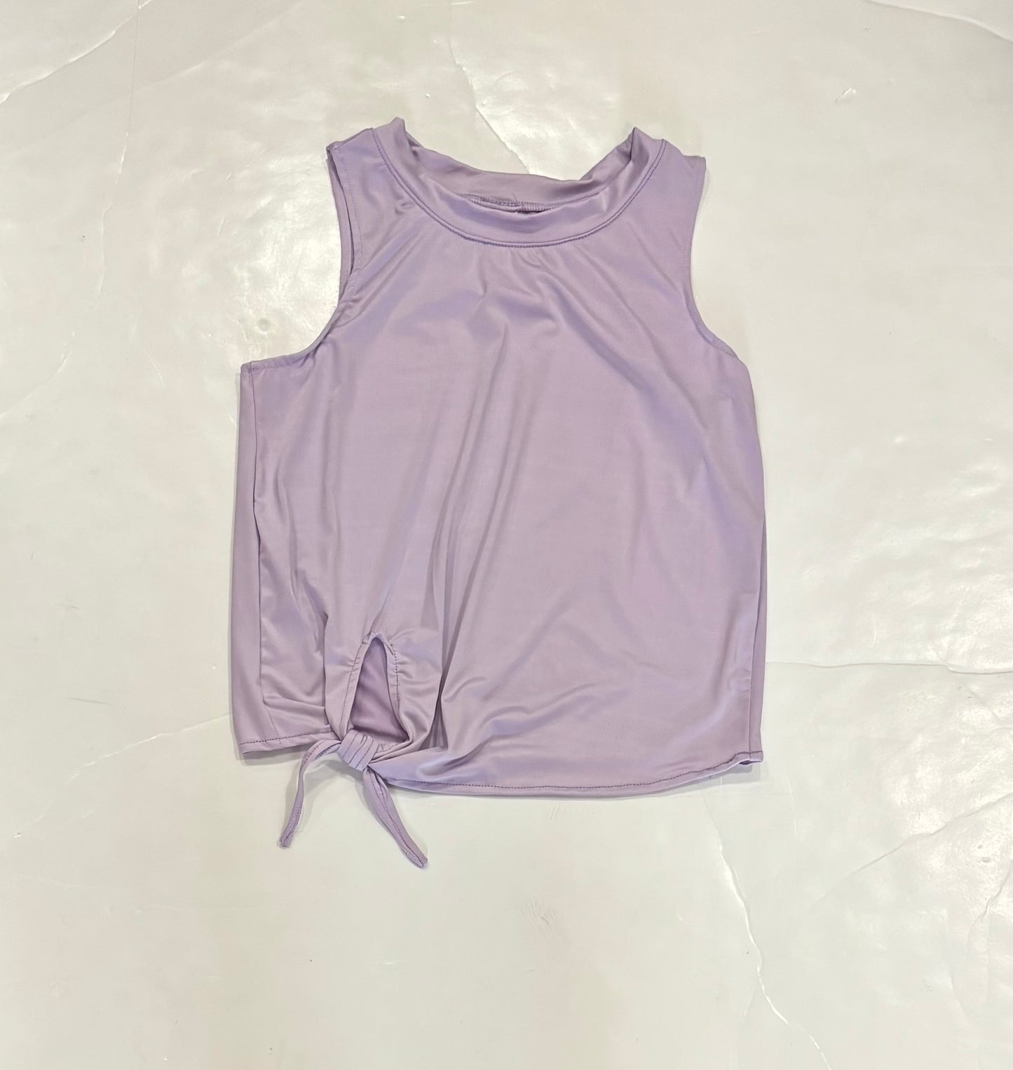 Lilac Butter Knot Top