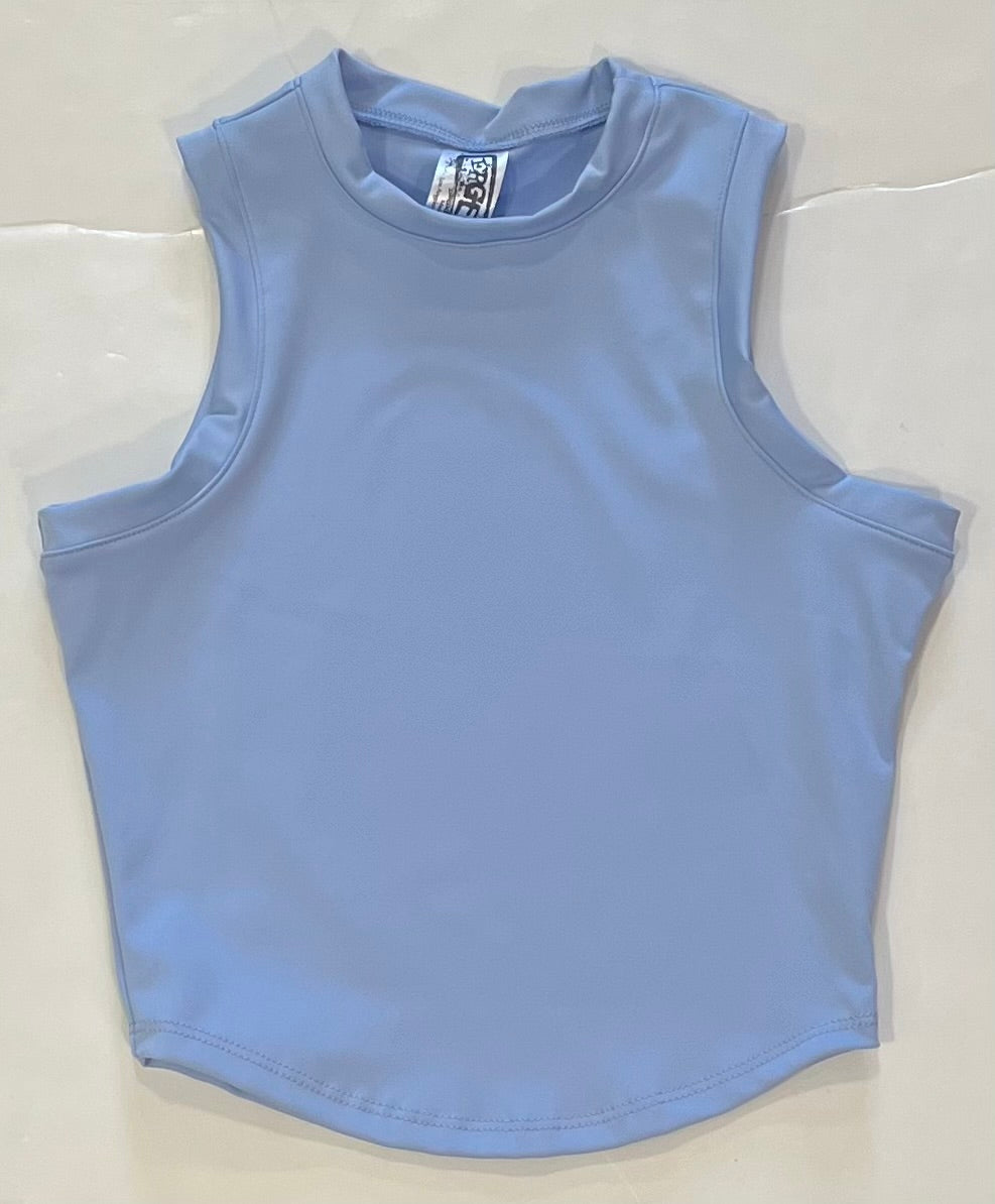 Sky Blue Yoga Tank