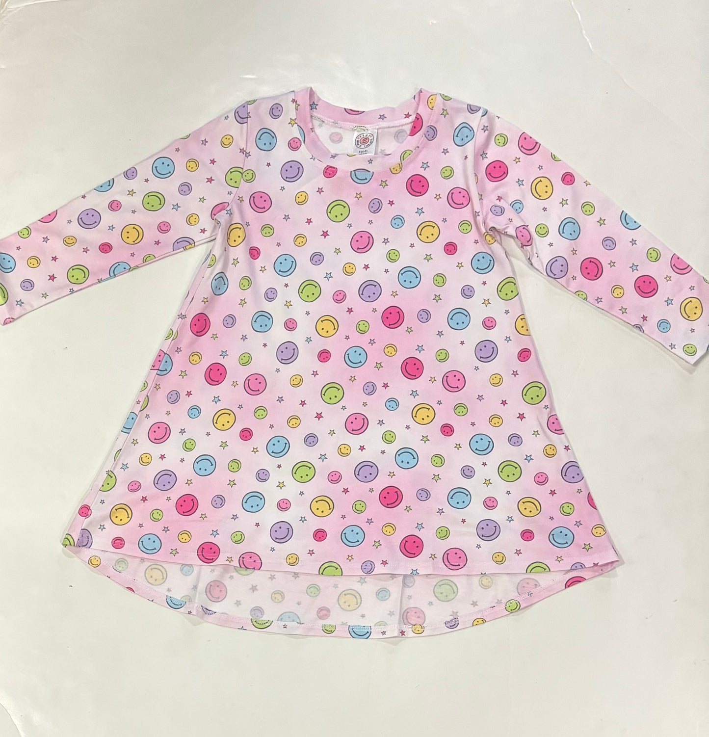 Multi Color Happy Pink Hi Low