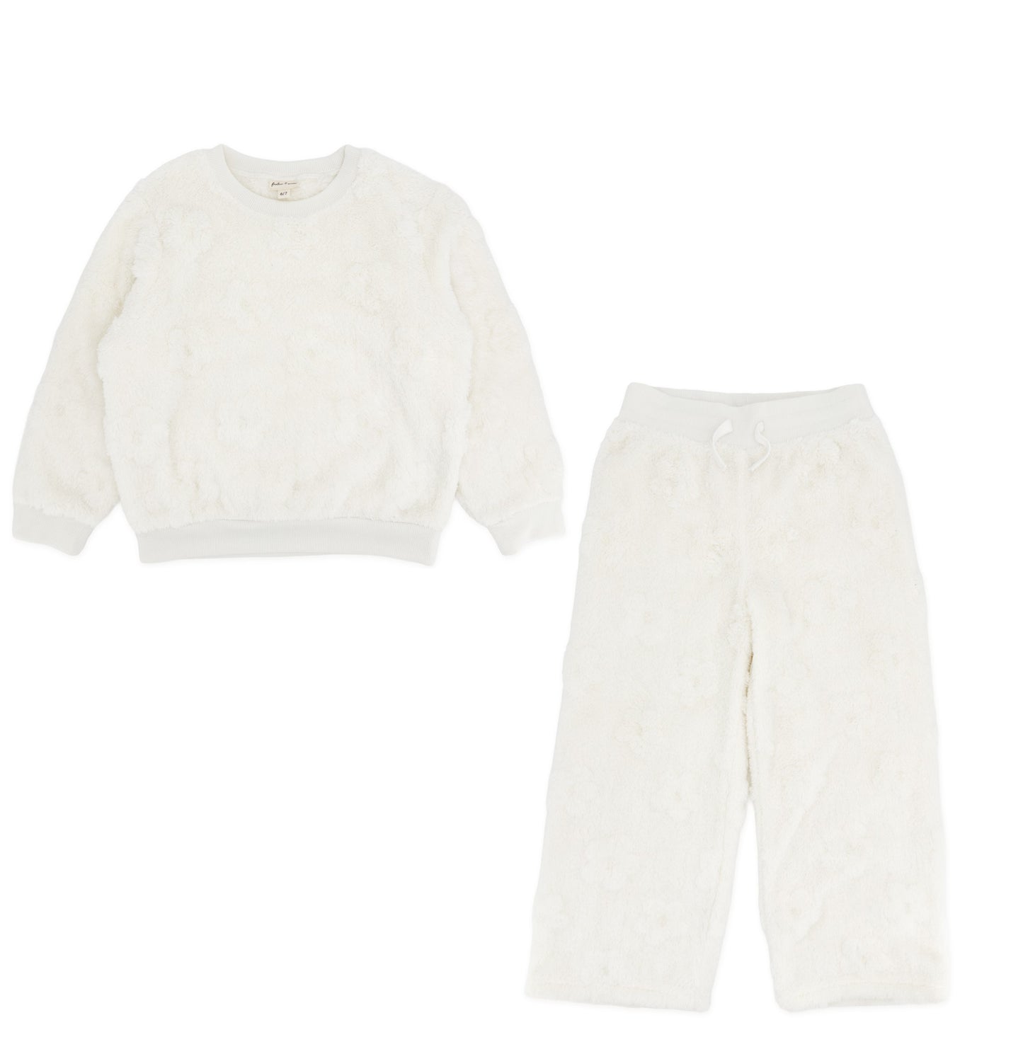 Ivory Daisy Sweatpants