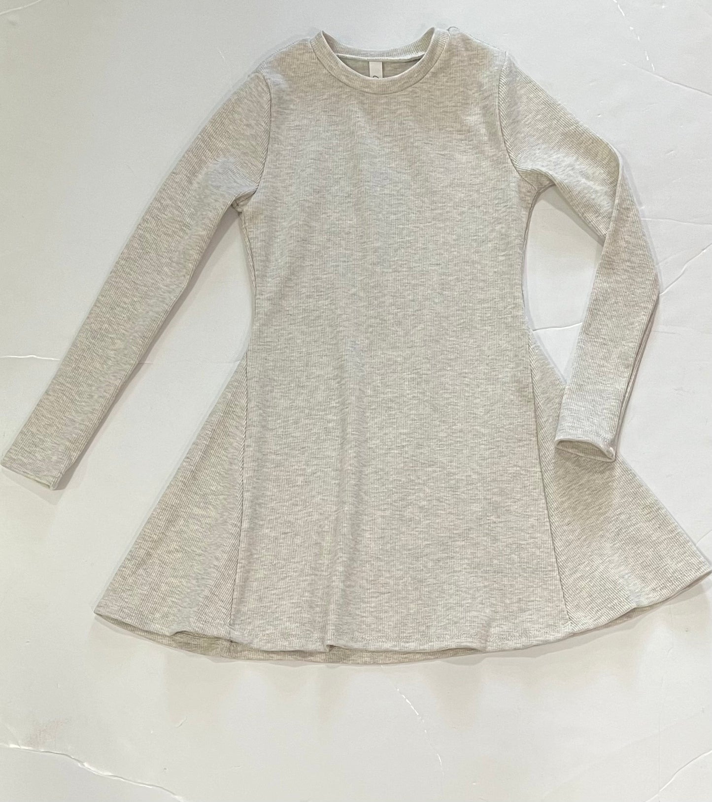 Light Grey Flare Dress