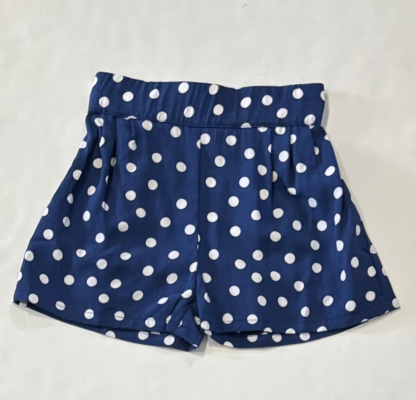 Navy Polka Dot Short