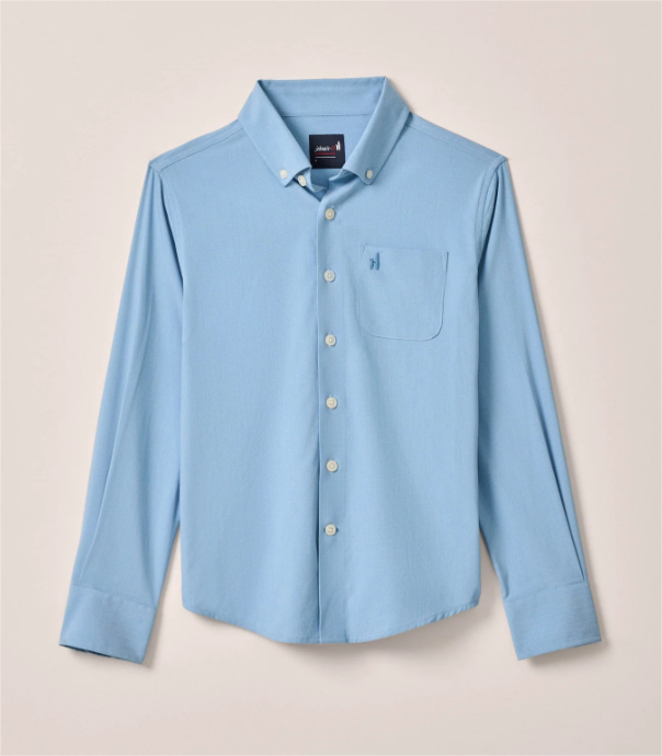 Laguna Blue Travis Performance Button Up
