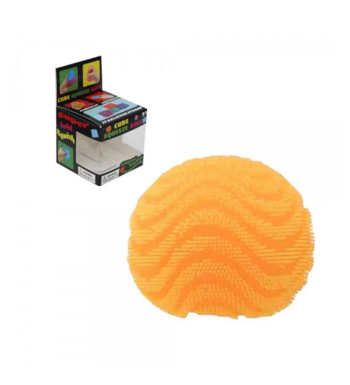 Wavy Textured Ball Squishy