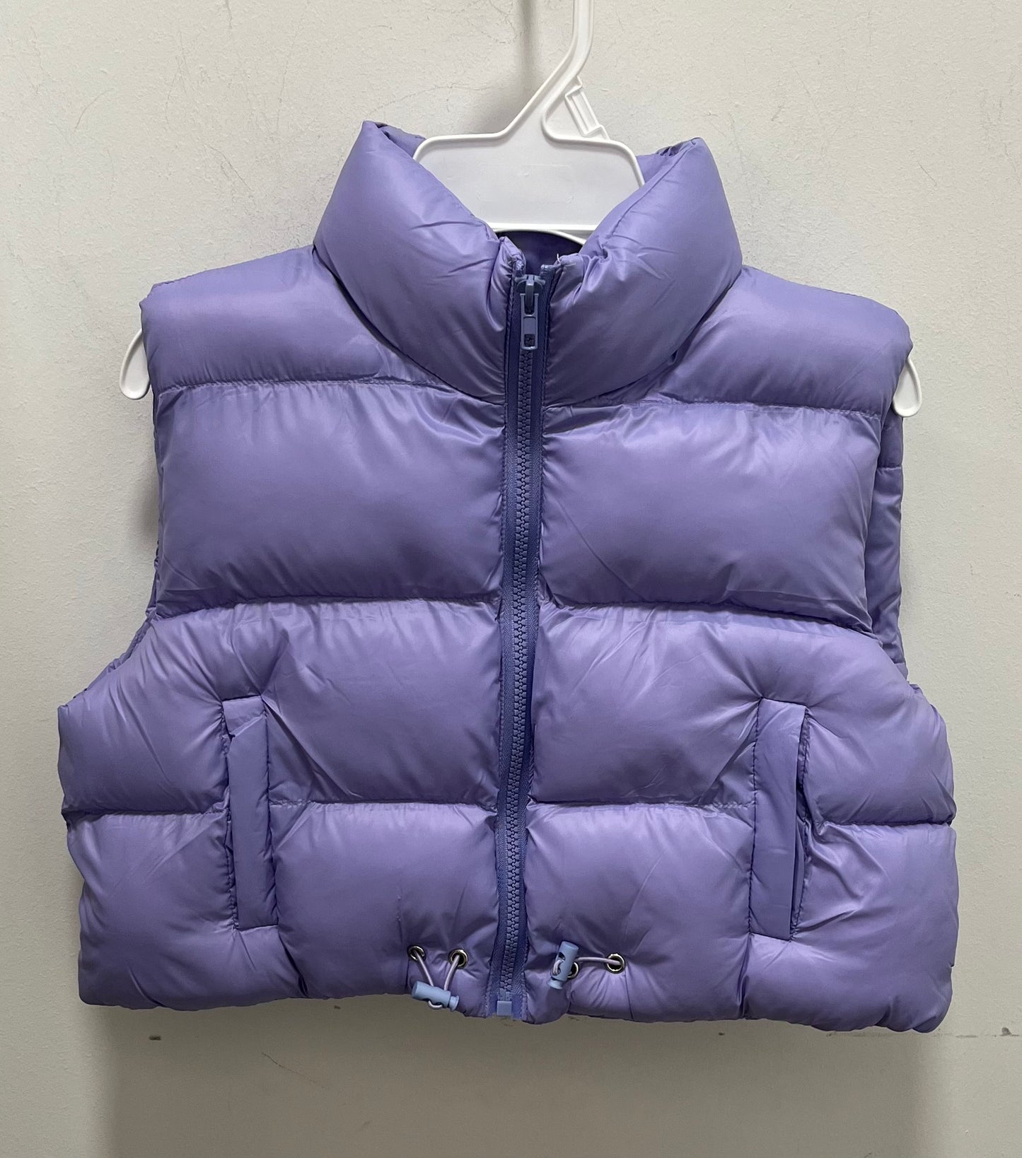 Lavender Puffer Vest