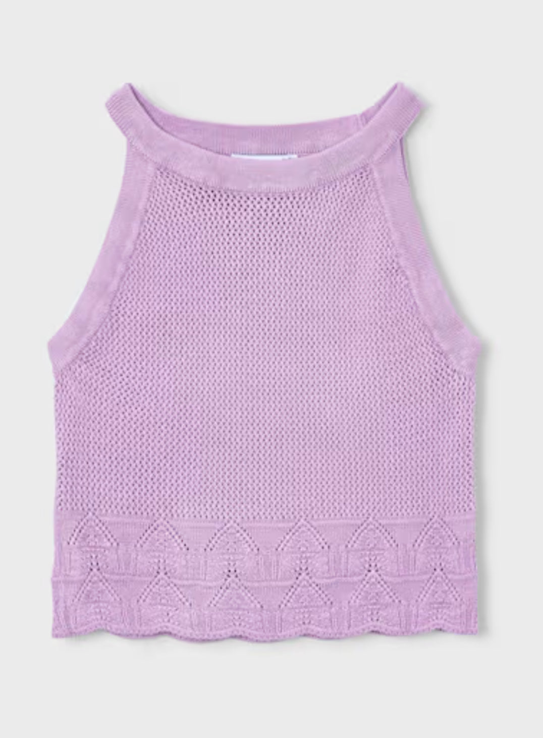 Lilac Halter Top