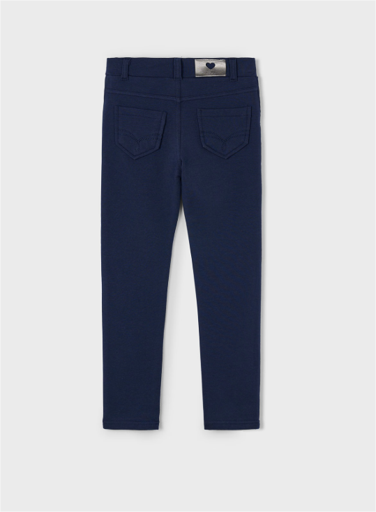 Navy Basic Pants