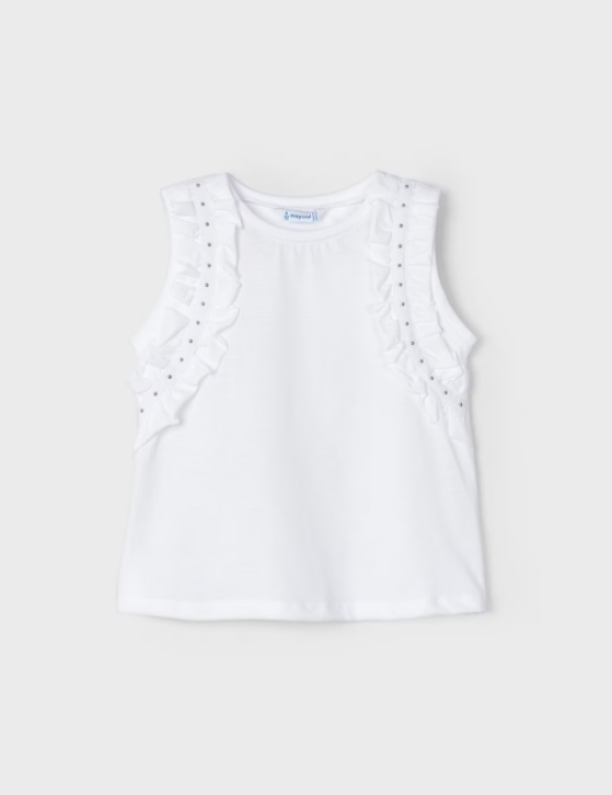 White studded t-shirt
