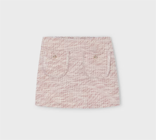 Rose tweed Skort