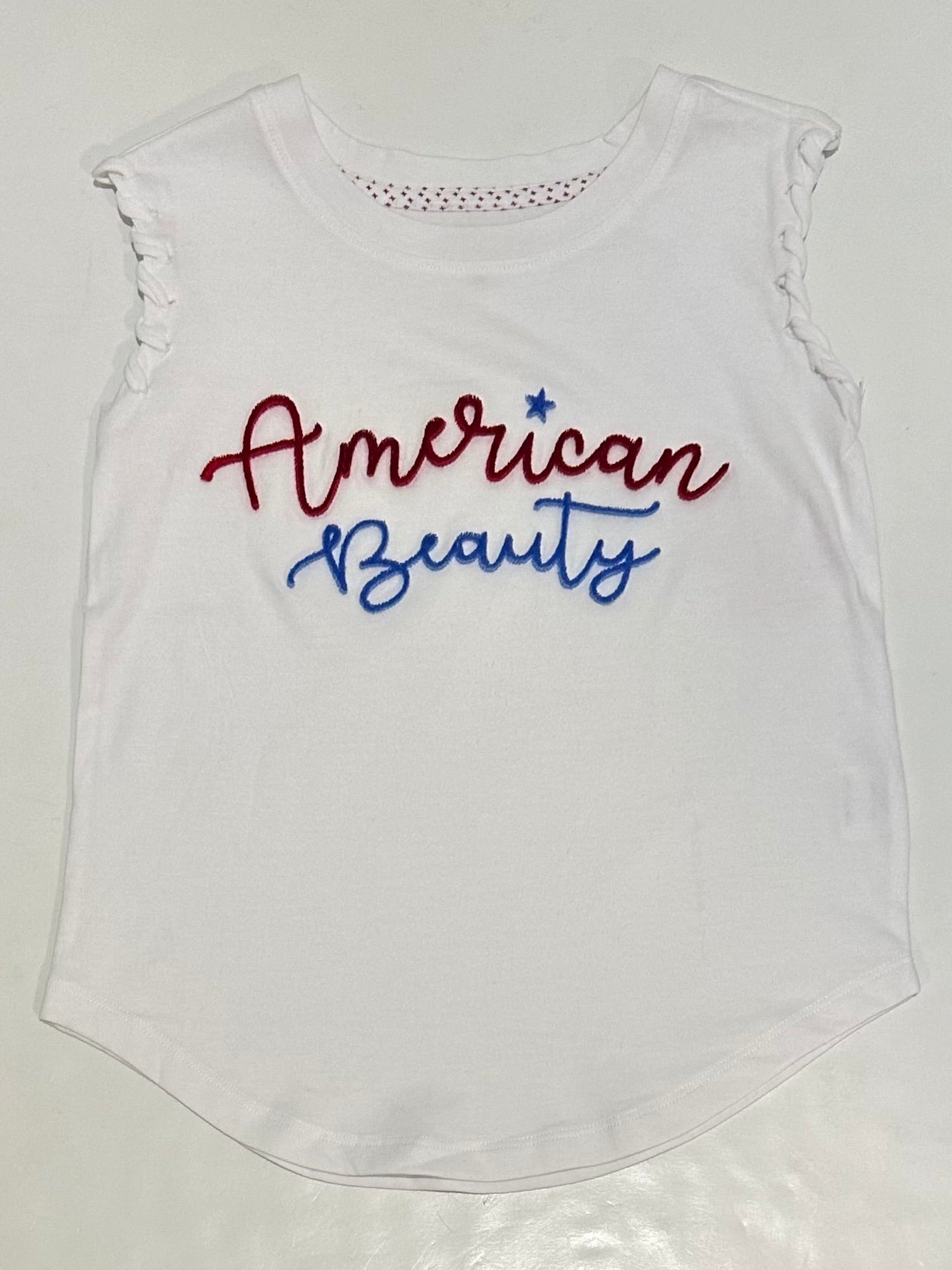 American Beauty 3D Tuft Emb Tank