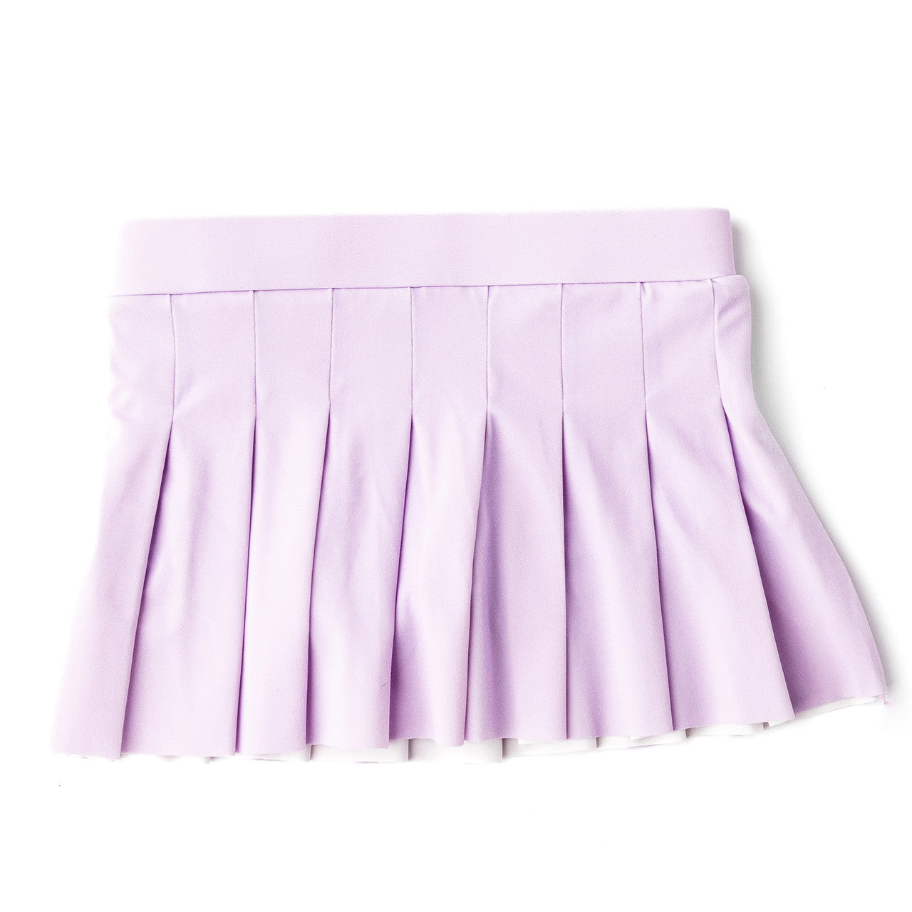 Purple Pleated Active Skirt