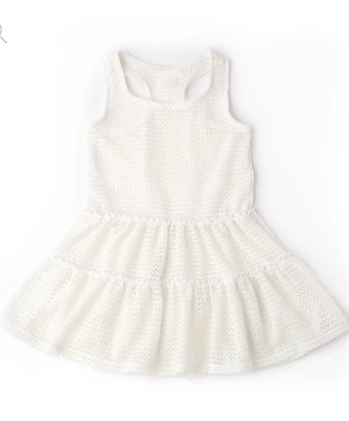 Crochet Tank Coverup Dress