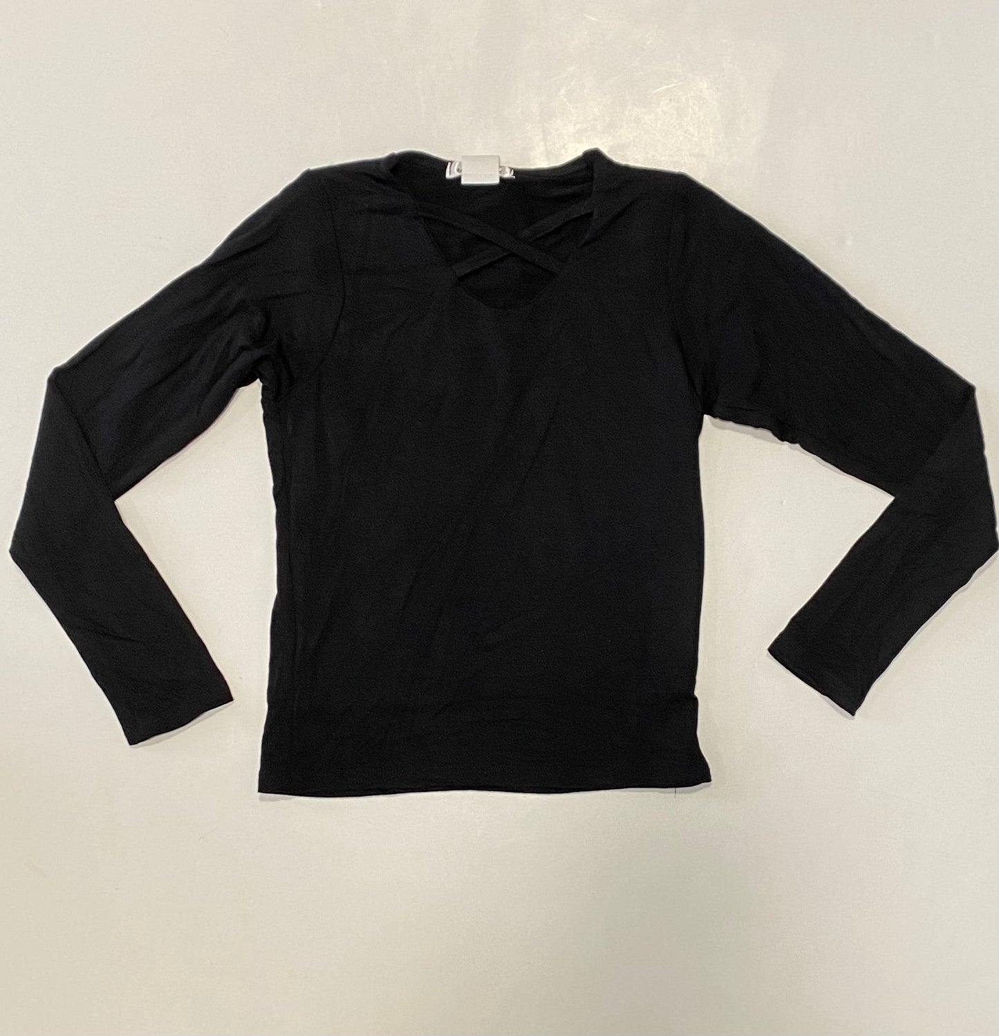 Black XX Long Sleeve Top