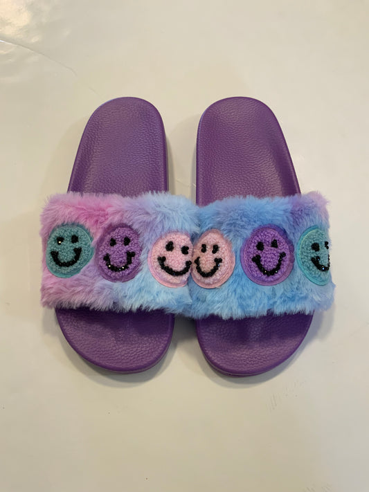 Purple Smile Patch Slides