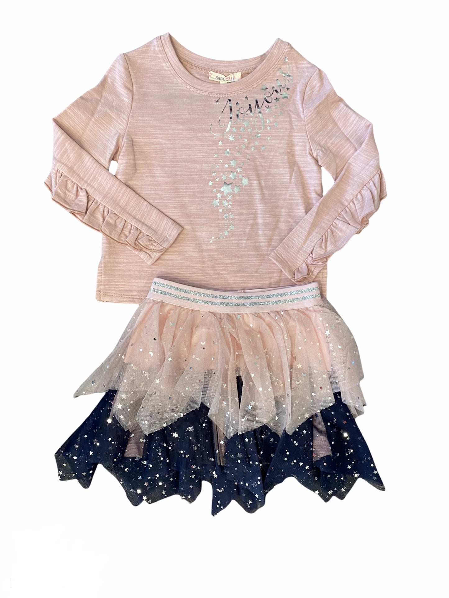 Pink Joyous Ruffle Top