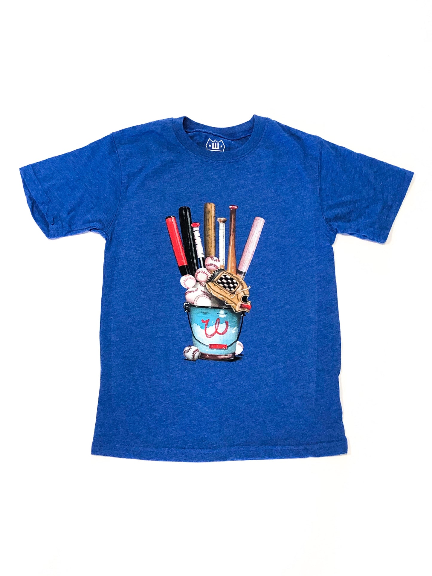Baseball Equip S/S Tee Blue