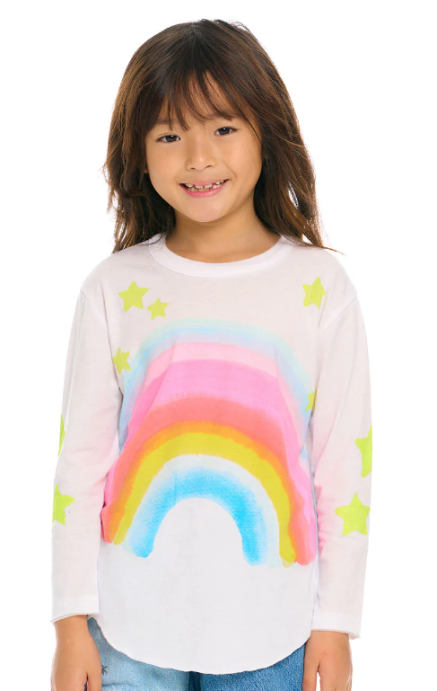 White Rainbow Day Tee