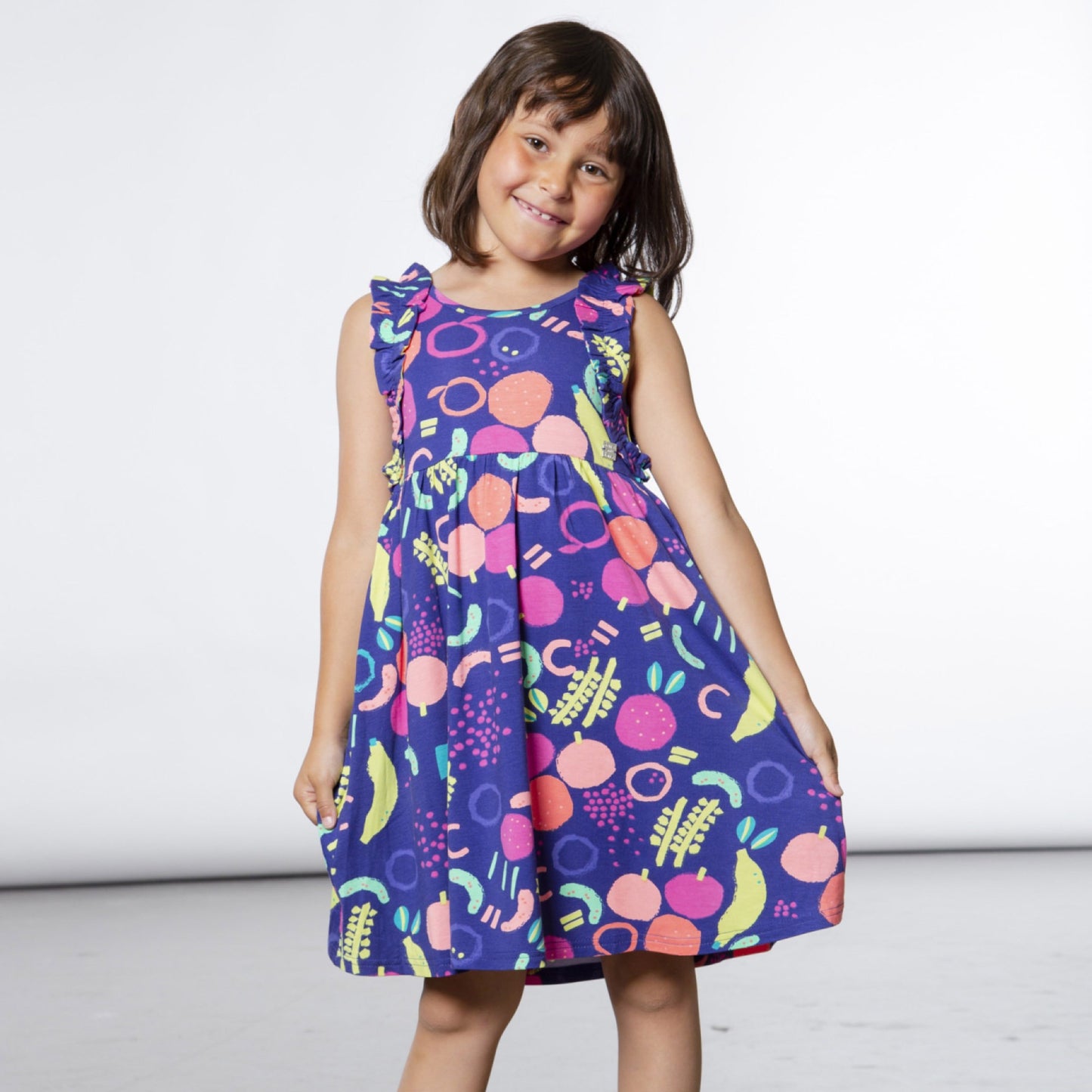 Purple Bright Knit Dress