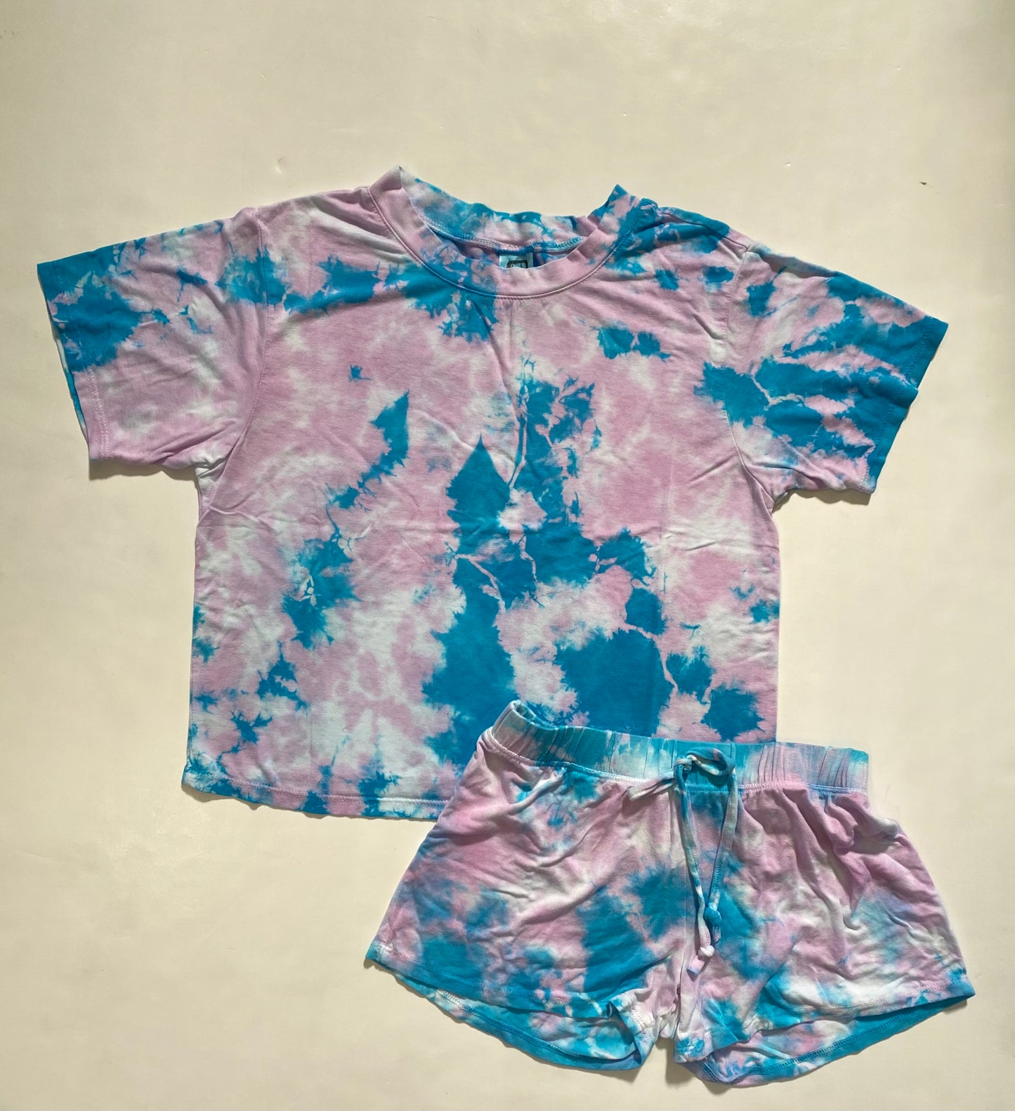 Tie Dye Bottoms Pink & Blue