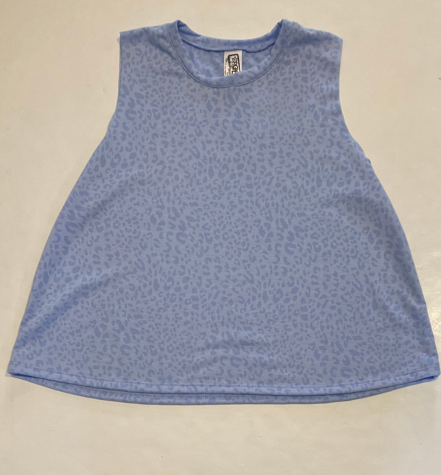 Light Blue Leopard Tank