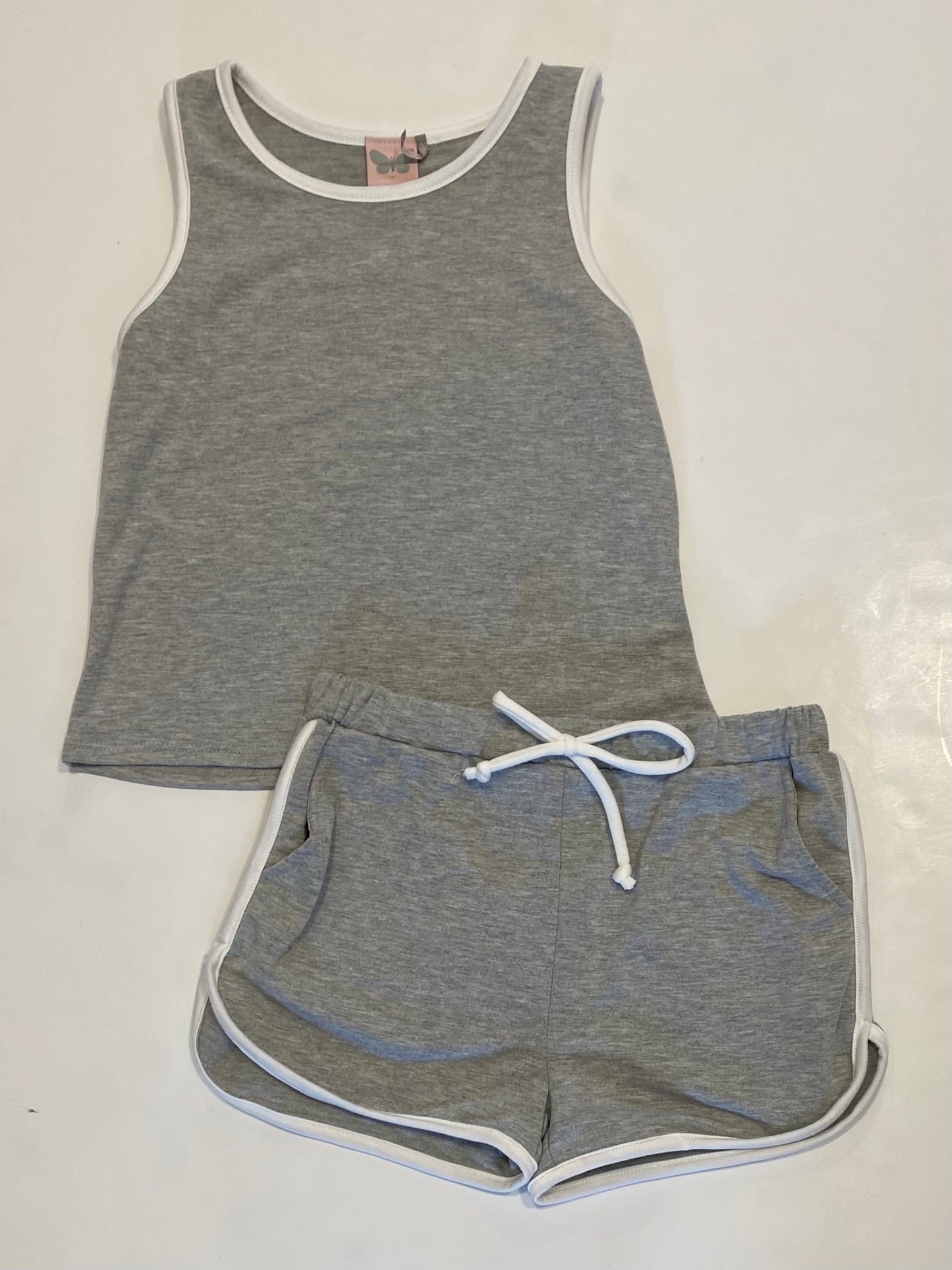 Grey Shorts w/White Trim
