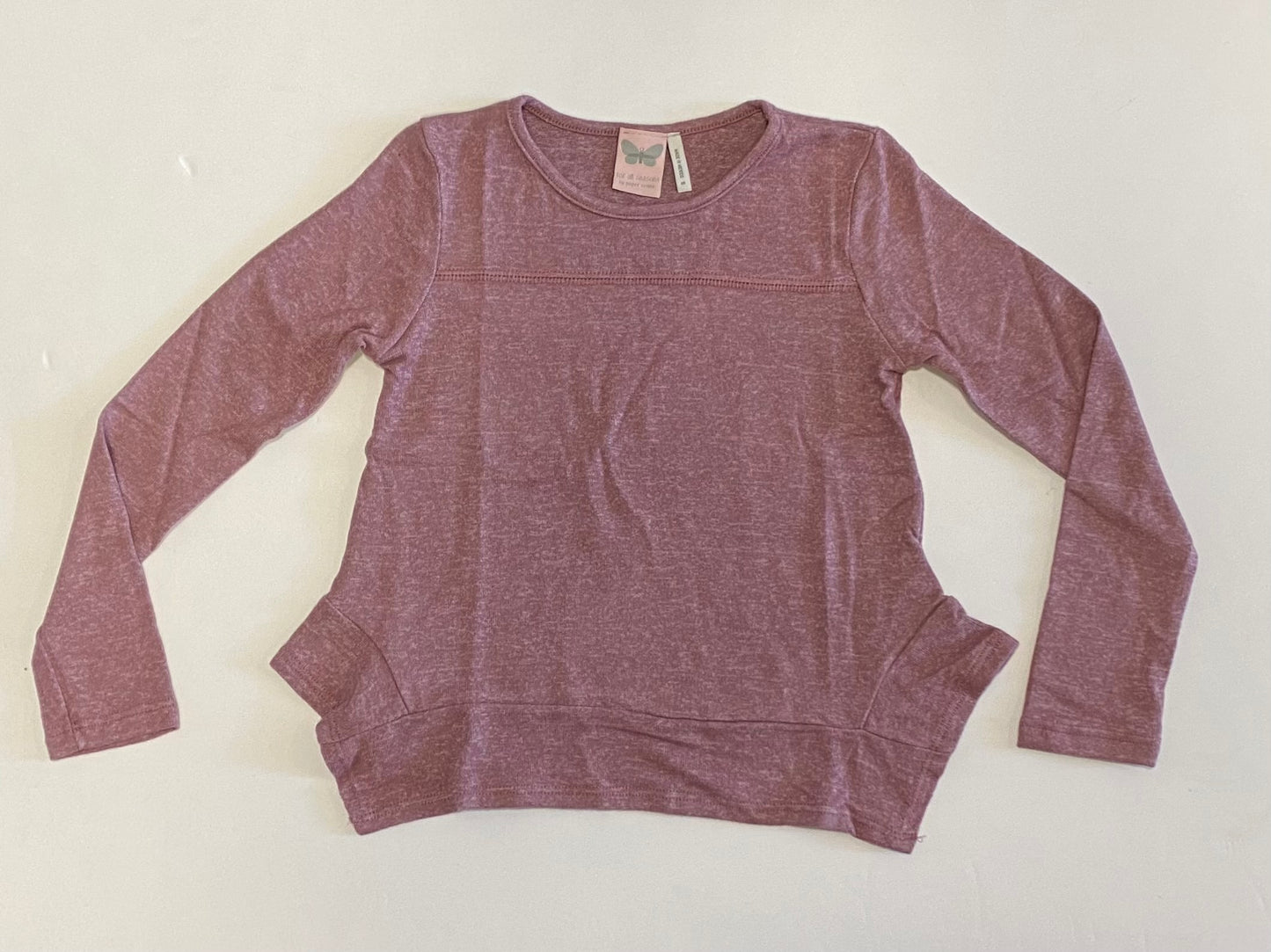 Mauve Long Sleeve Top