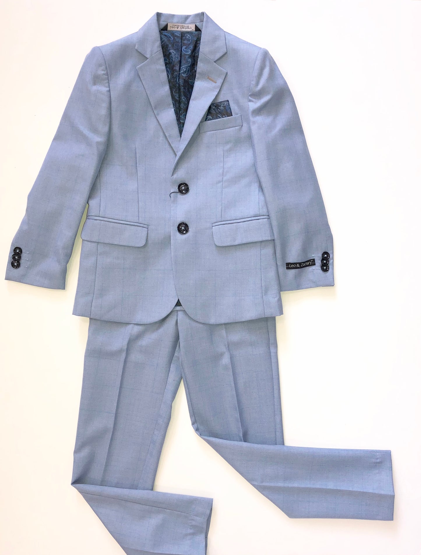 Graphic Blue Slim Fit Pant