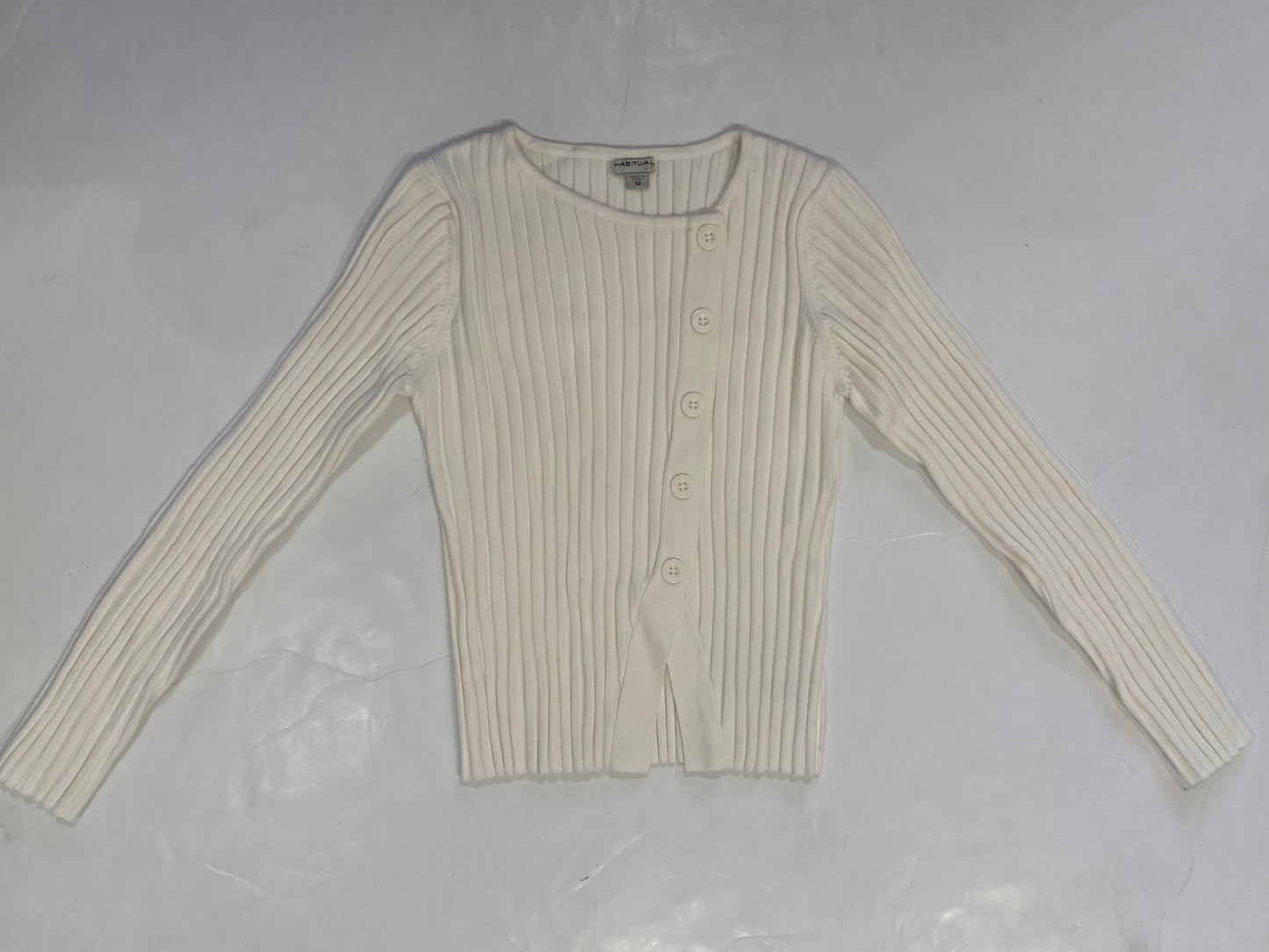 Off White Button Top