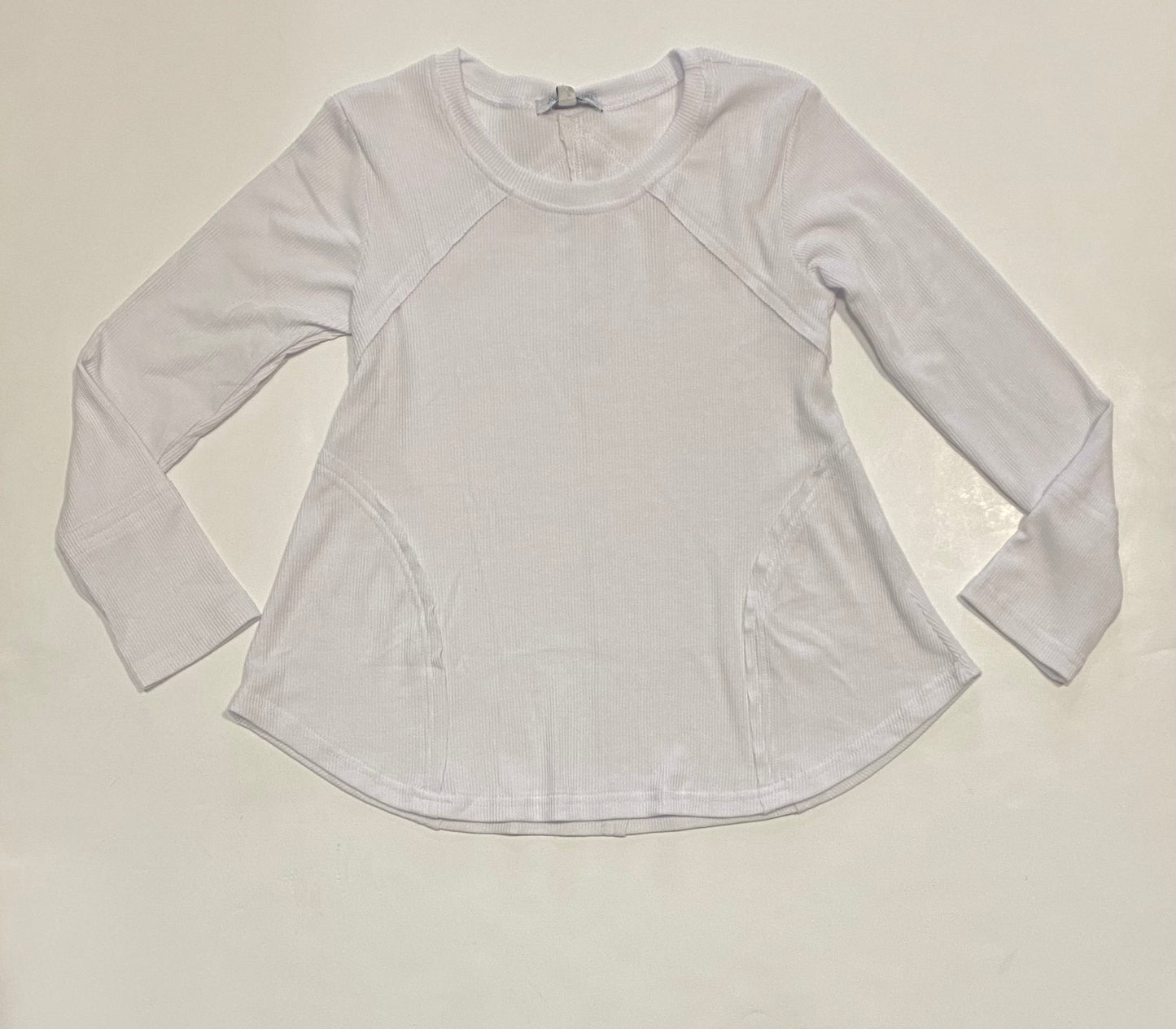 White Mia L/S Top