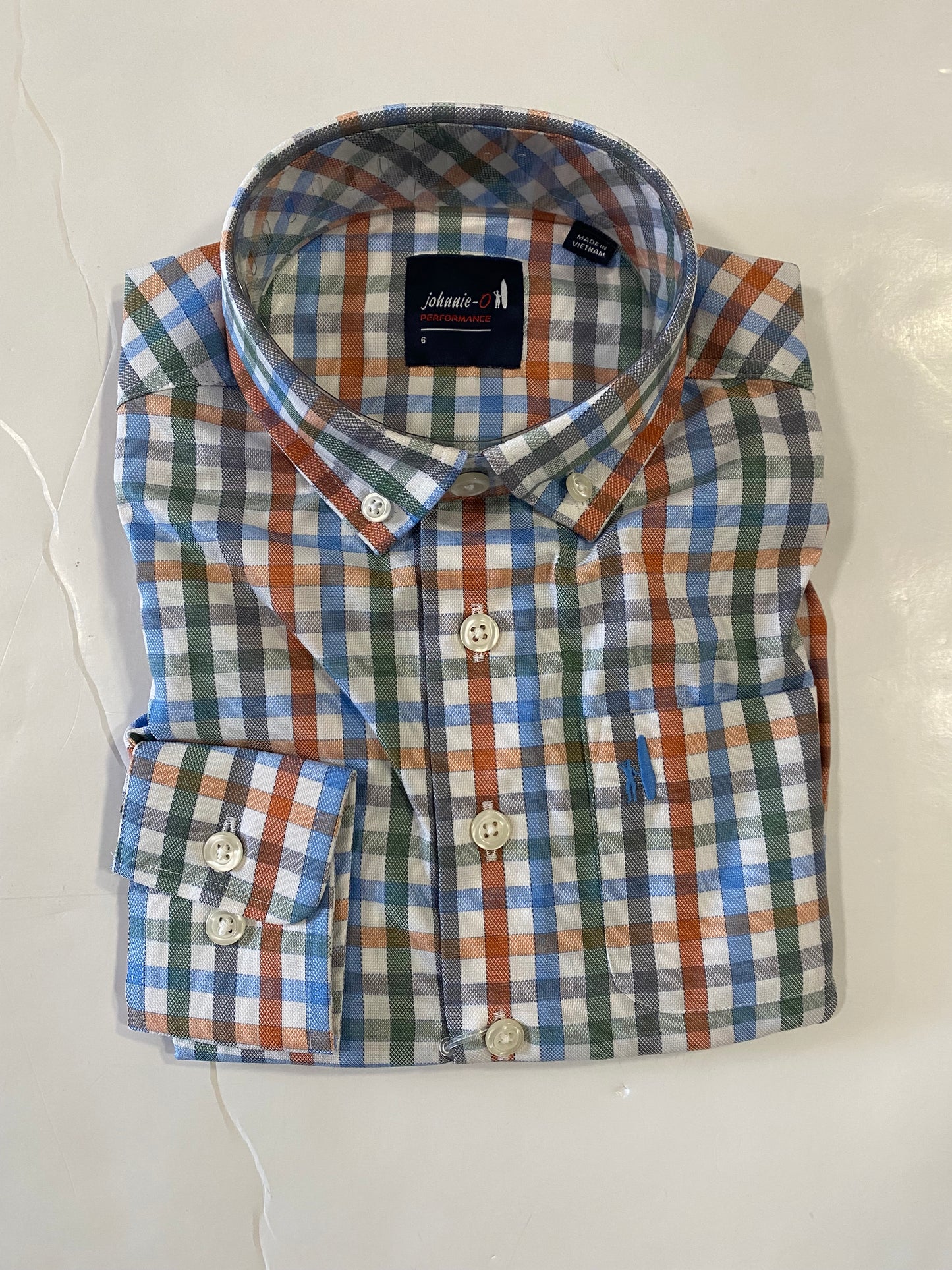Laguna Blue Elias Button Up