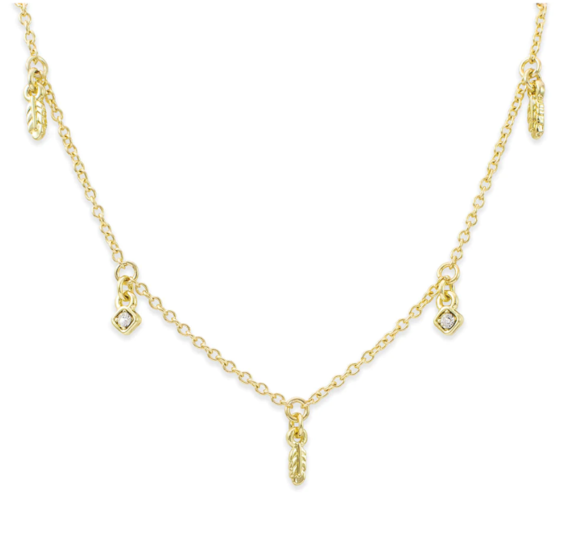 Feathers of Fabulousness Necklace