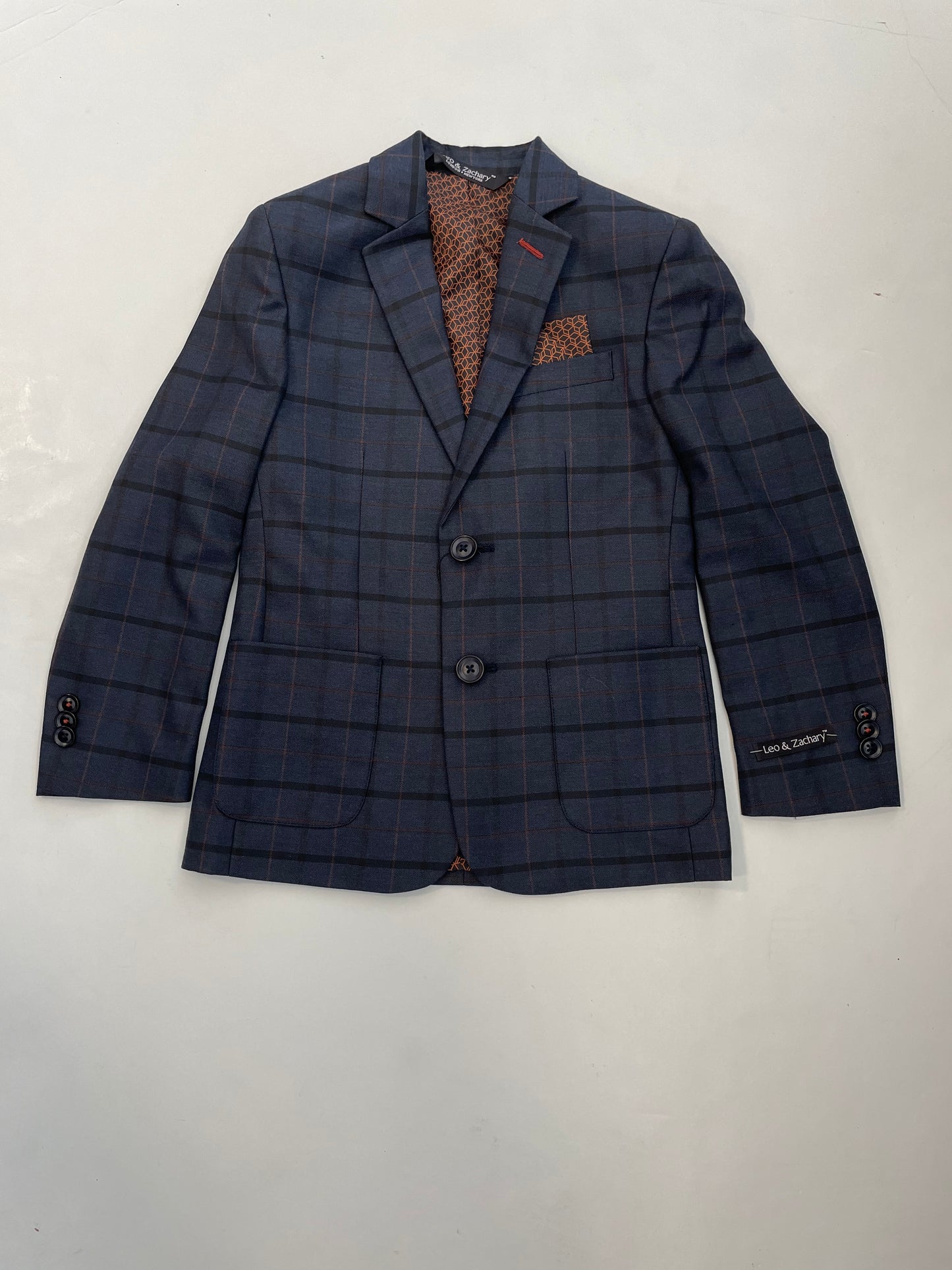 Navy & Rust Glen Blazer