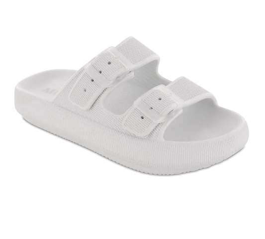 White Libbie Sandals