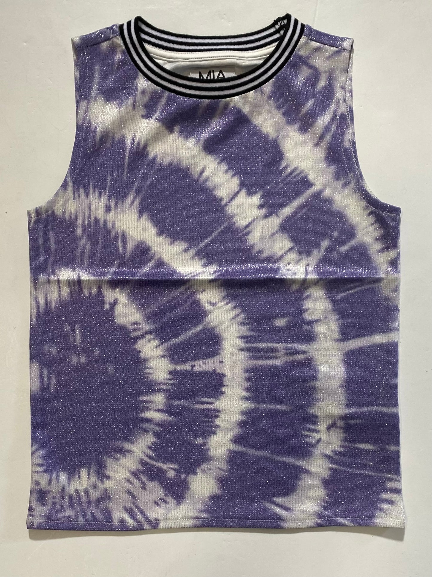 Purple & White Shimmer Tank
