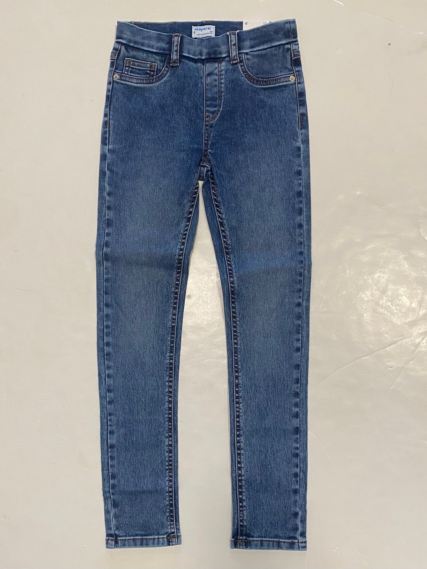 Medium Wash Denim Pants