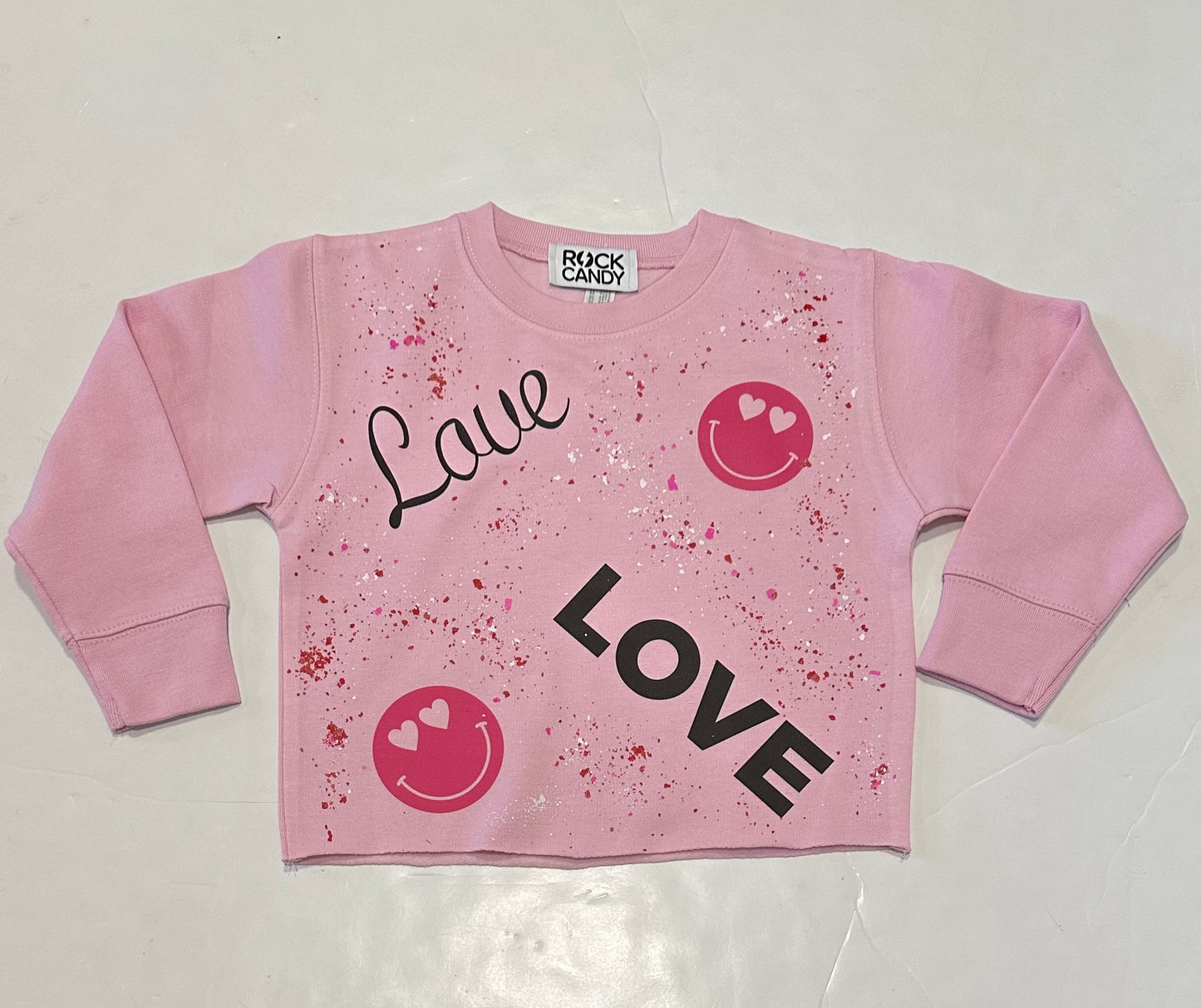 Light Pink Love Splatter