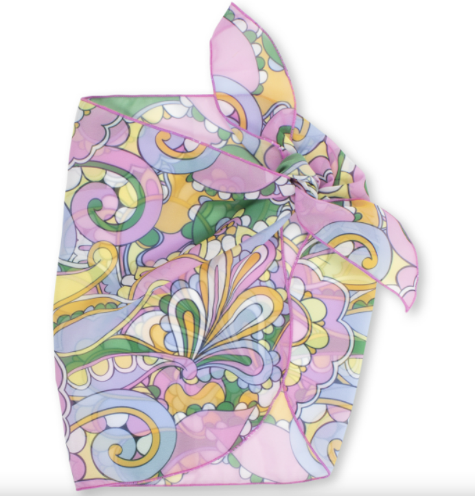 Periwinkle Swirl Sarong