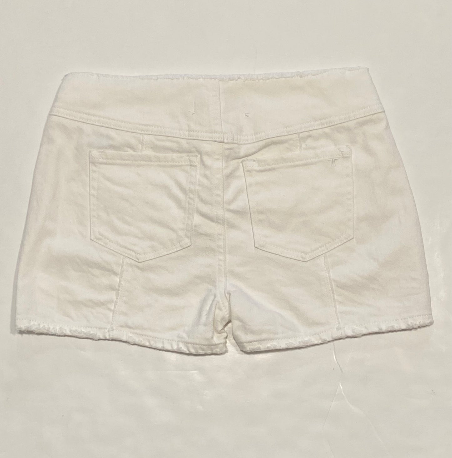 Front Yoke Paneled Side Slit Short