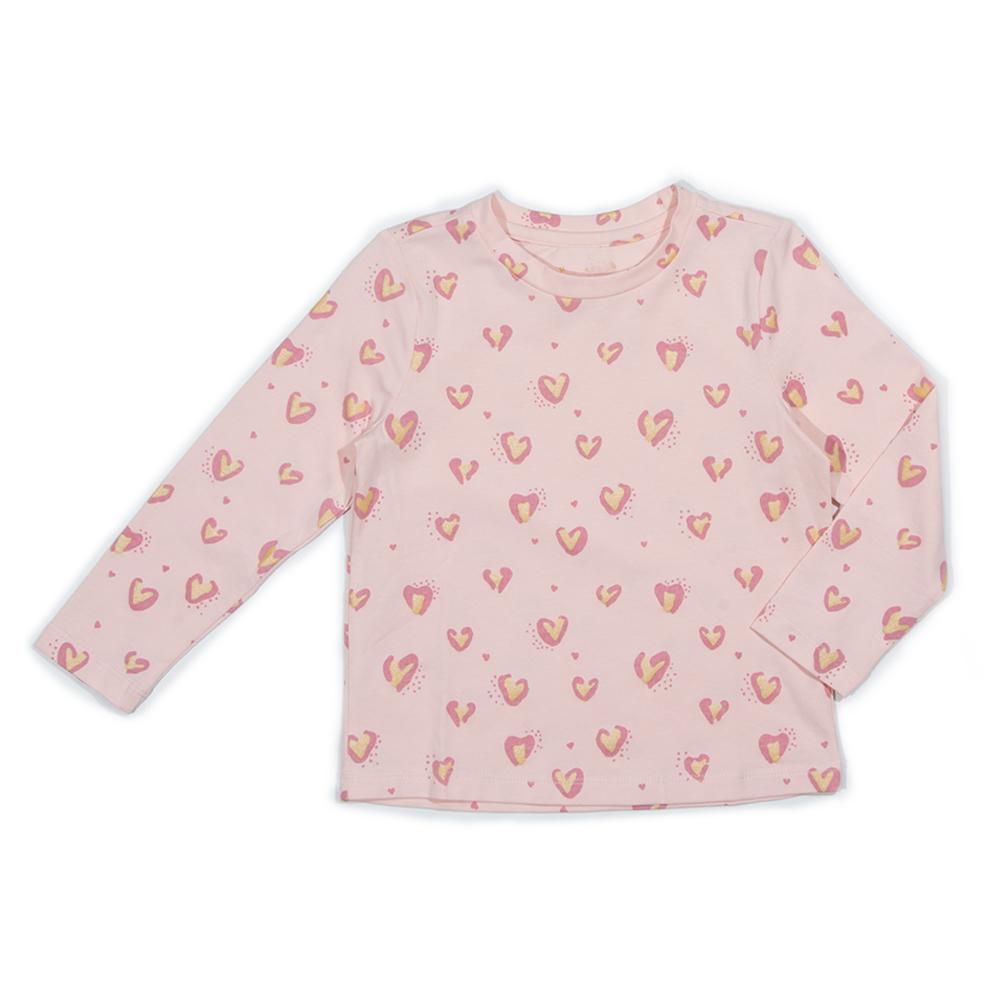 Leopard Heart Top