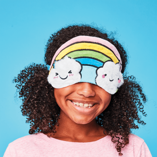Happy Rainbow Eye Mask