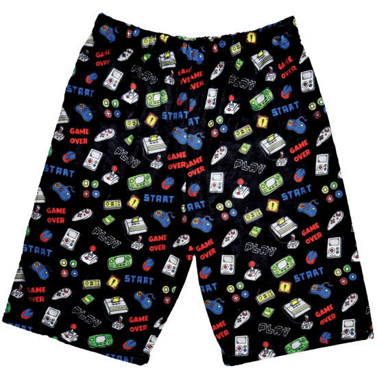 Level Up Plush Shorts