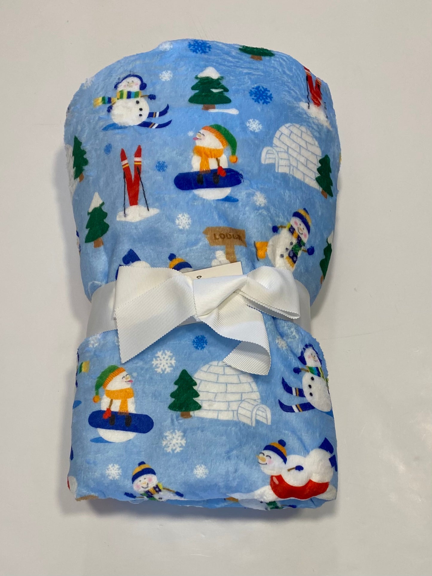 Snow Way Plush Blanket