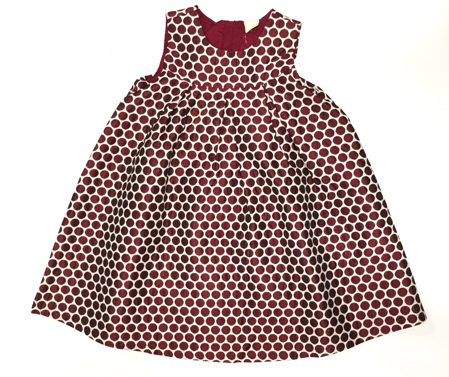 Heagon Jacquard Dress Red