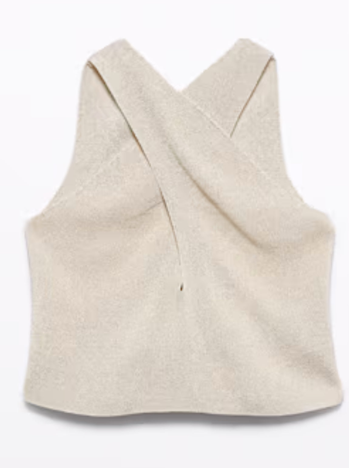 Champagne Shimmer Knit Top