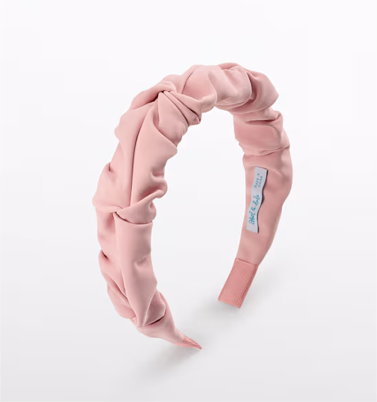 Pink Crepe Hairband