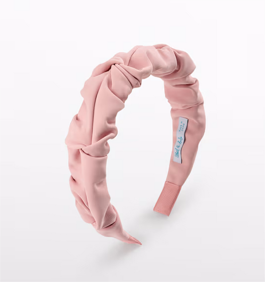 Pink Crepe Hairband
