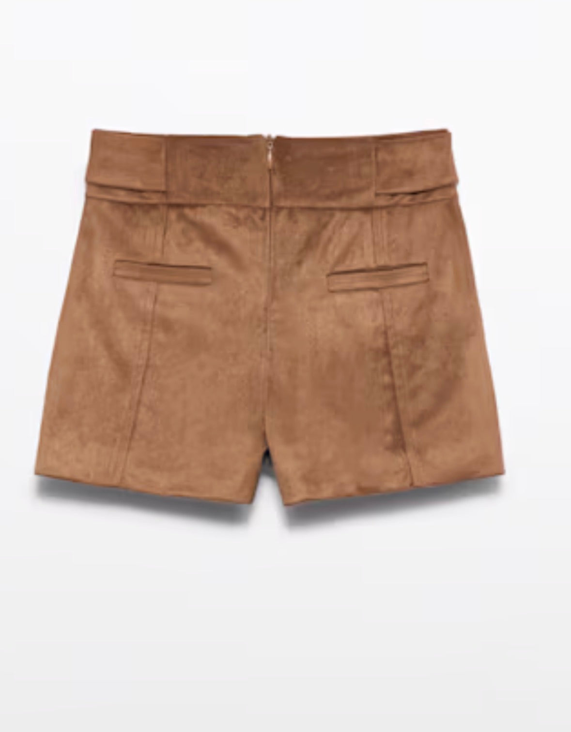 Toffee Suede Shorts